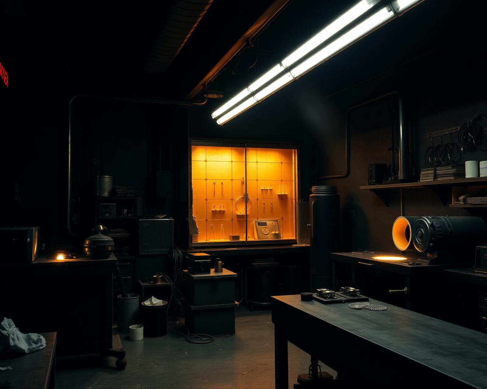 Crown Jewelry Casting NYC workshop interior